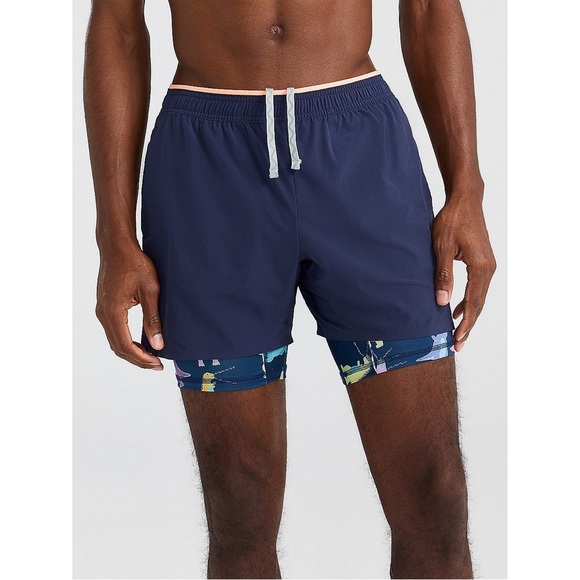 NWOT Chubbies Men’s Navy Tyrannosaurus Reps Ultimate Training Shorts in size XL - Picture 2 of 7